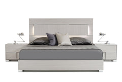 HomeRoots Modern Grey Queen Bedroom Set - KeyBedroom